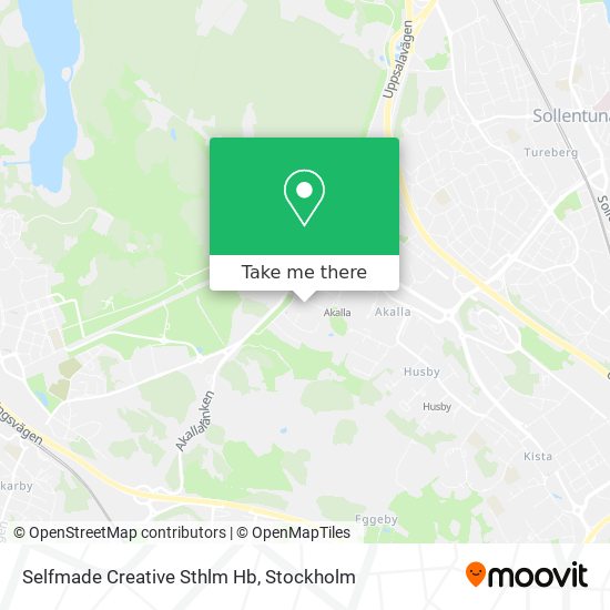 Selfmade Creative Sthlm Hb map