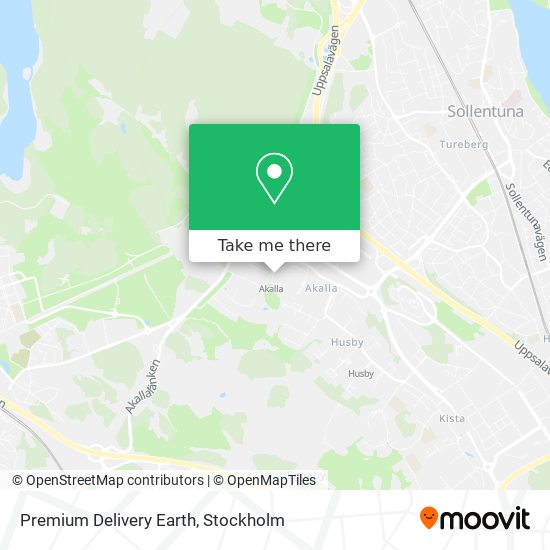 Premium Delivery Earth map