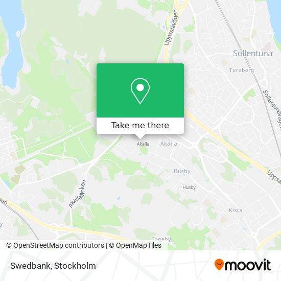 Swedbank map