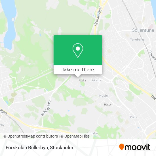 Förskolan Bullerbyn map