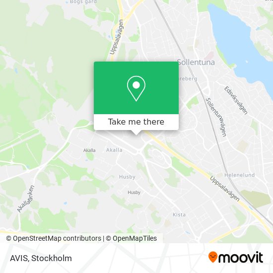 AVIS map