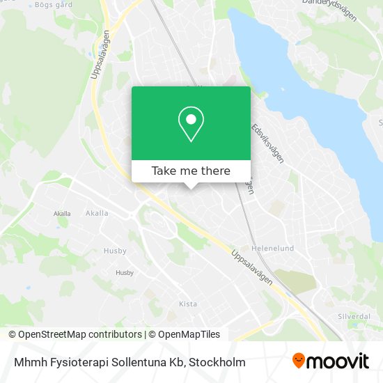 Mhmh Fysioterapi Sollentuna Kb map