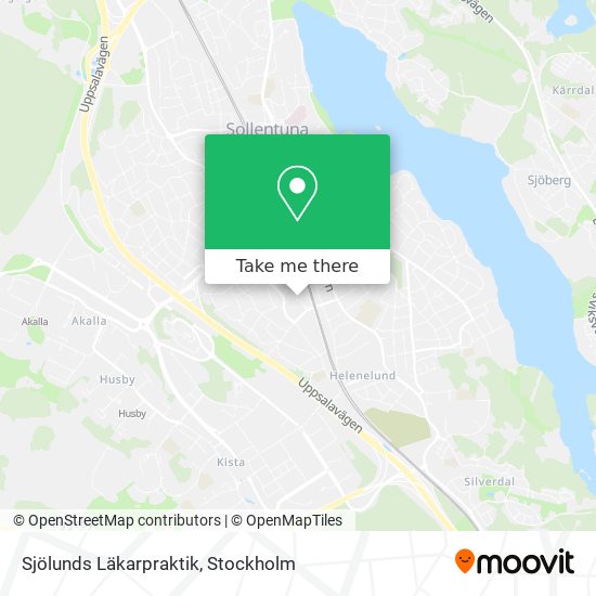 Sjölunds Läkarpraktik map