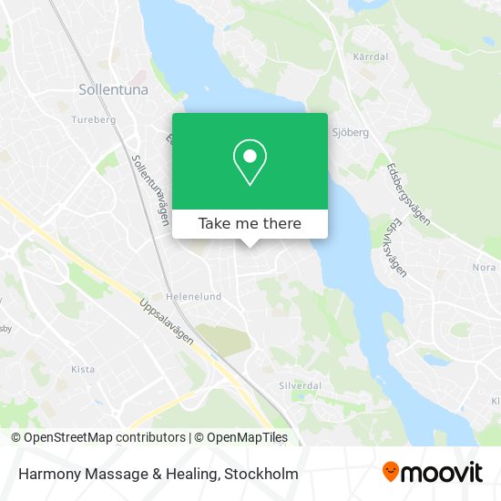 Harmony Massage & Healing map