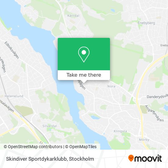 Skindiver Sportdykarklubb map