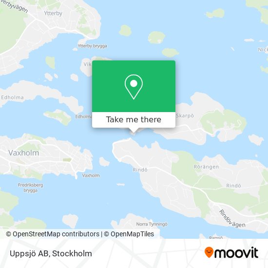 Uppsjö AB map