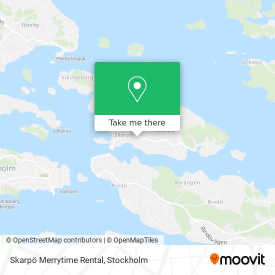 Skarpö Merrytime Rental map