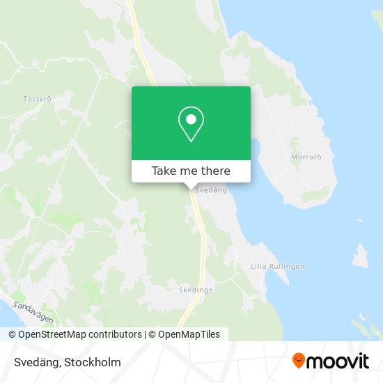 Svedäng map