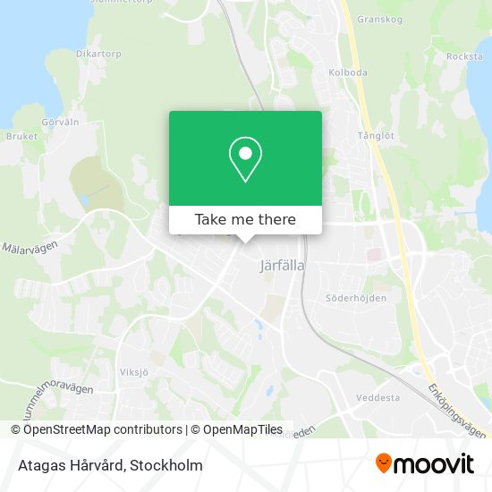 Atagas Hårvård map