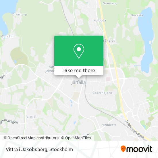 Vittra i Jakobsberg map