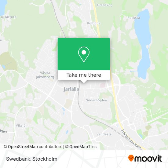 Swedbank map