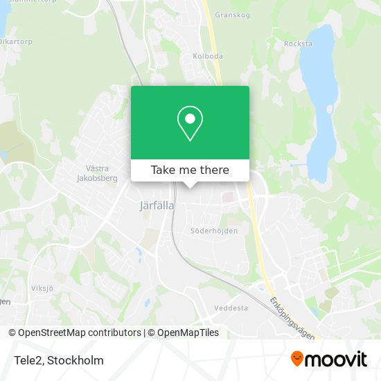 Tele2 map