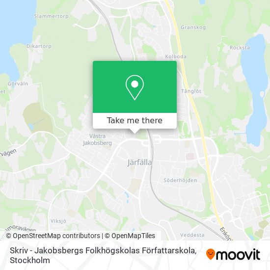 Skriv - Jakobsbergs Folkhögskolas Författarskola map