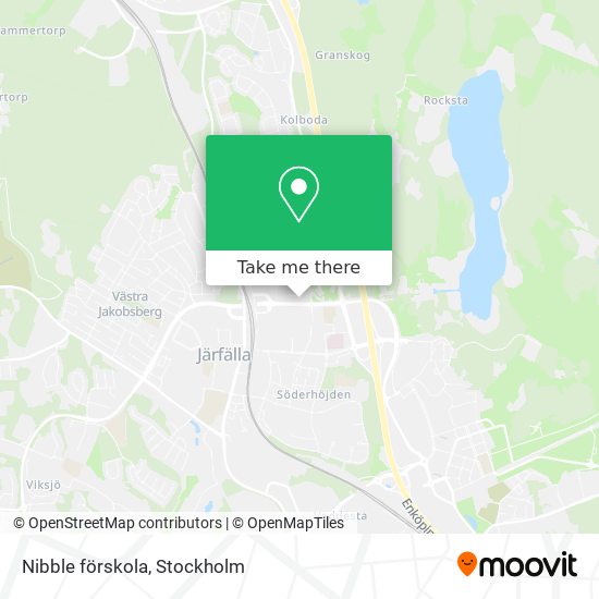 Nibble förskola map