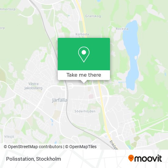 Polisstation map