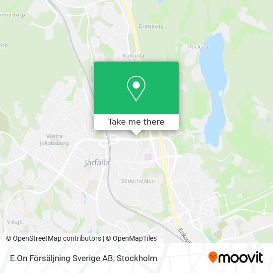 E.On Försäljning Sverige AB map