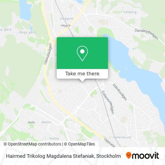 Hairmed Trikolog Magdalena Stefaniak map