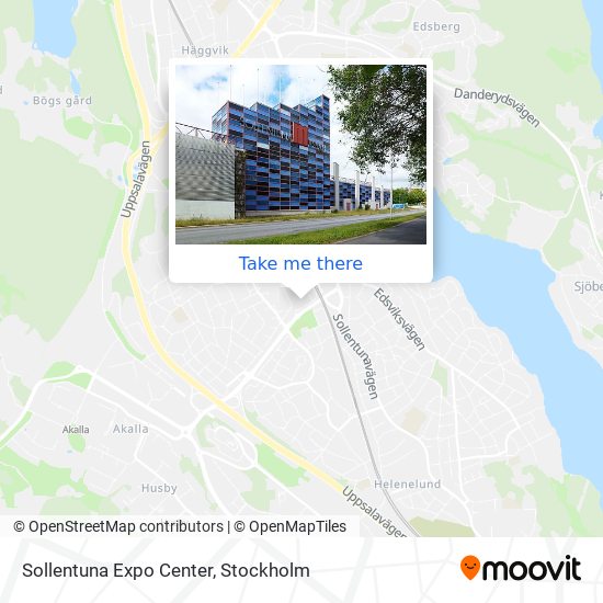 Sollentuna Expo Center map