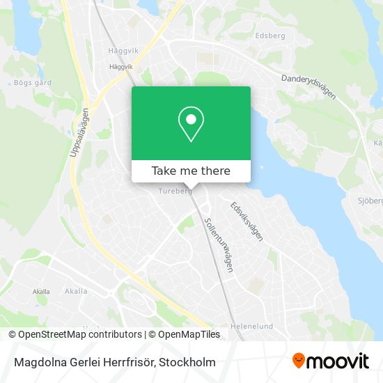 Magdolna Gerlei Herrfrisör map