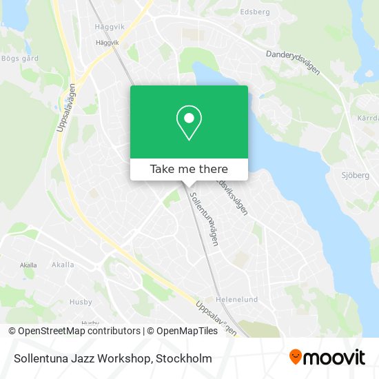 Sollentuna Jazz Workshop map