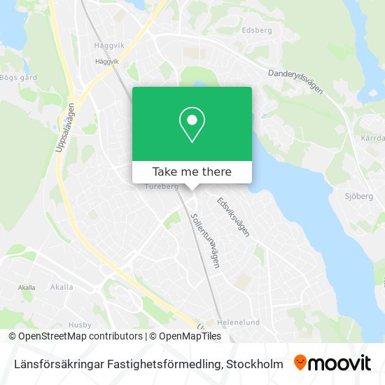 Länsförsäkringar Fastighetsförmedling map