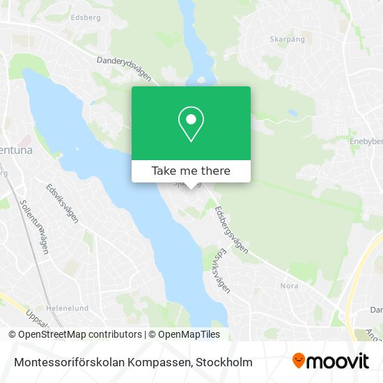 Montessoriförskolan Kompassen map