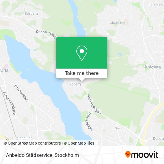 Anbeldo Städservice map