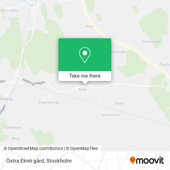 Östra Eknö gård map