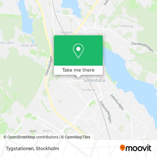 Tygstationen map