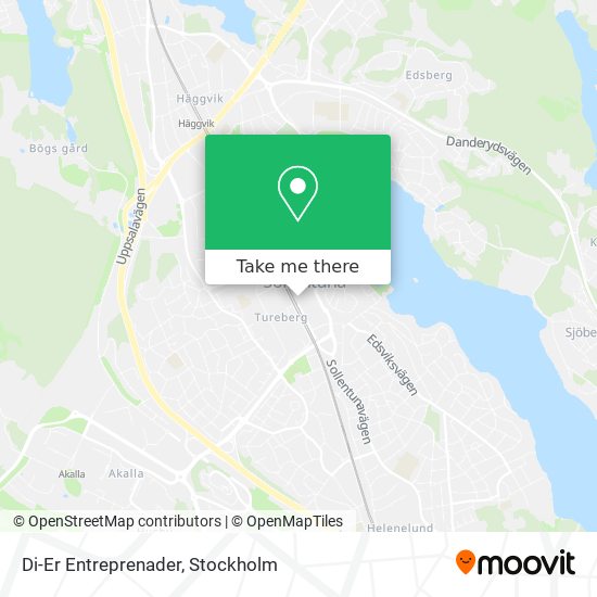 Di-Er Entreprenader map