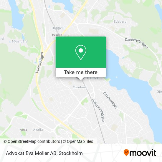 Advokat Eva Möller AB map