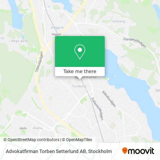 Advokatfirman Torben Setterlund AB map