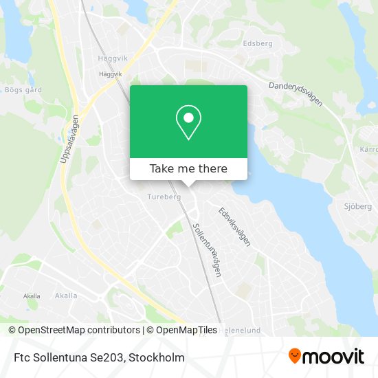 Ftc Sollentuna Se203 map