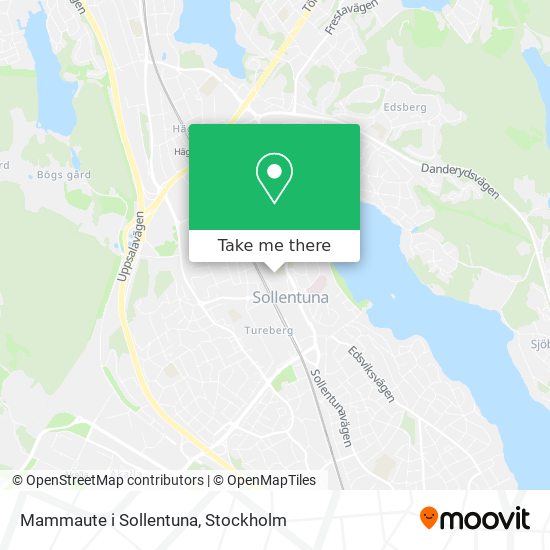 Mammaute i Sollentuna map