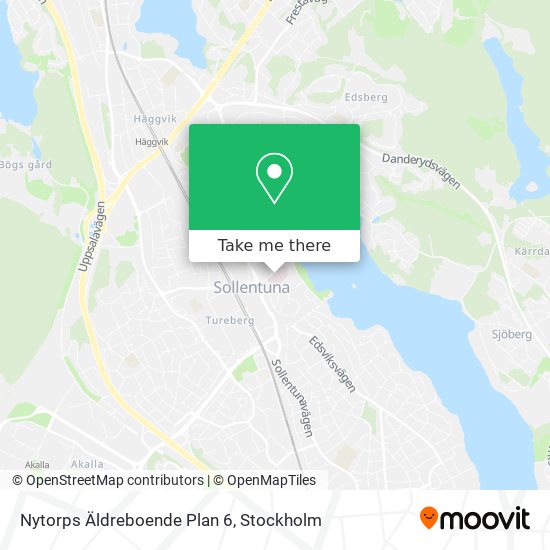 Nytorps Äldreboende Plan 6 map