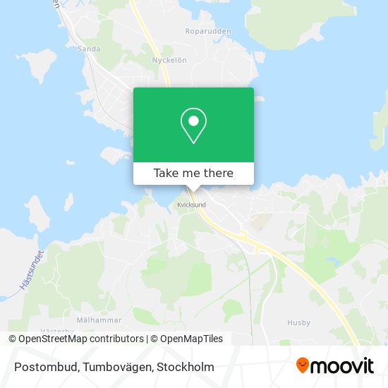 Postombud, Tumbovägen map