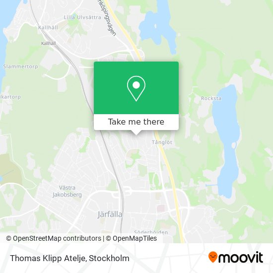 Thomas Klipp Atelje map