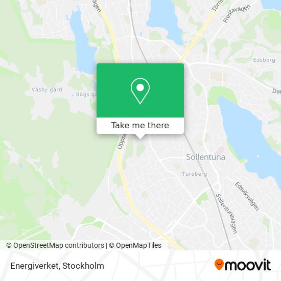 Energiverket map