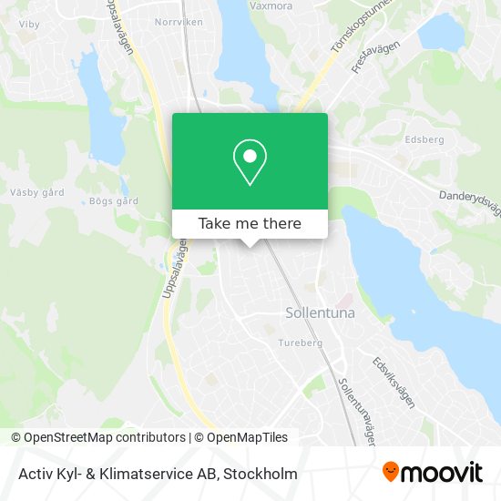 Activ Kyl- & Klimatservice AB map