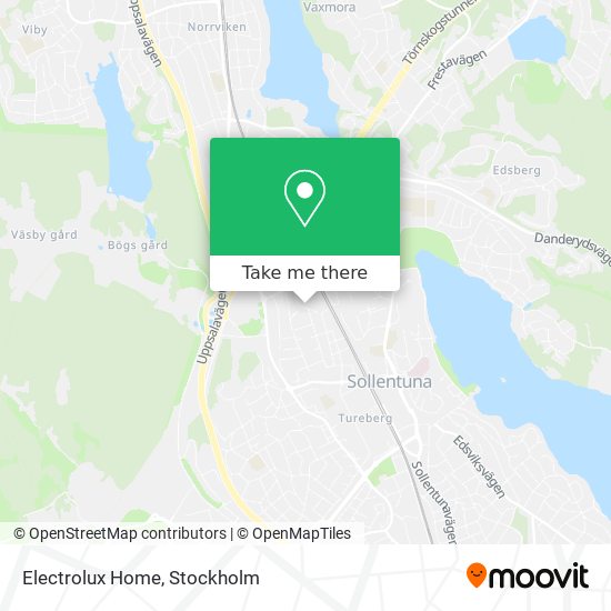 Electrolux Home map