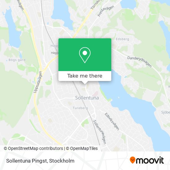 Sollentuna Pingst map