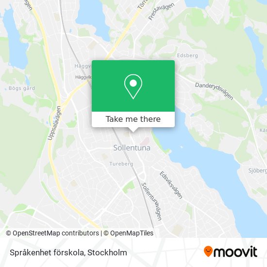 Språkenhet förskola map