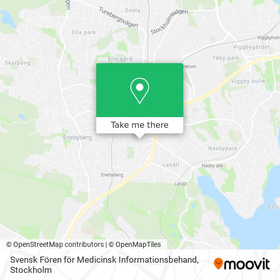 Svensk Fören för Medicinsk Informationsbehand map