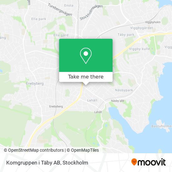 Komgruppen i Täby AB map