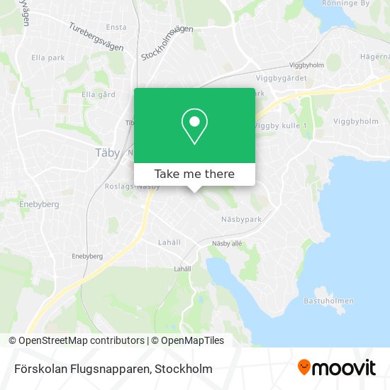 Förskolan Flugsnapparen map