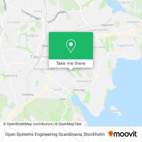 Open Systems Engineering Scandinavia map