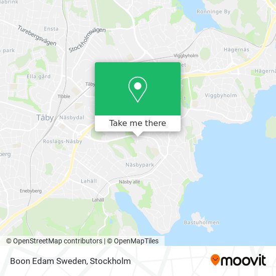 Boon Edam Sweden map