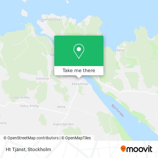 Ht Tjänst map