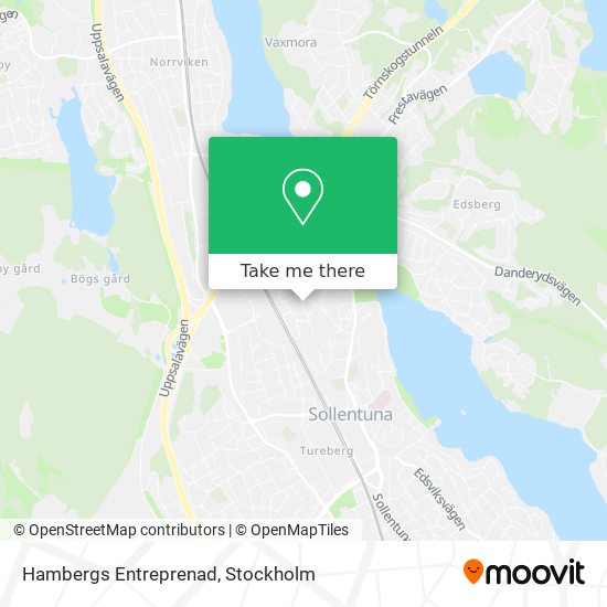 Hambergs Entreprenad map