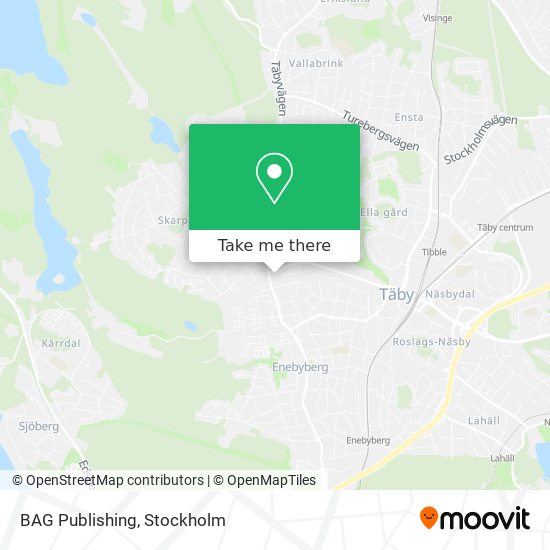 BAG Publishing map